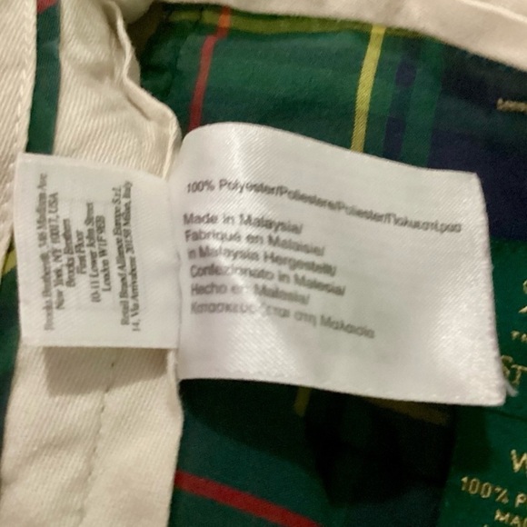 Brooks Brothers Men’s Size 37 St Andrews Links Performance Chino Golf Shorts - Picture 5 of 9